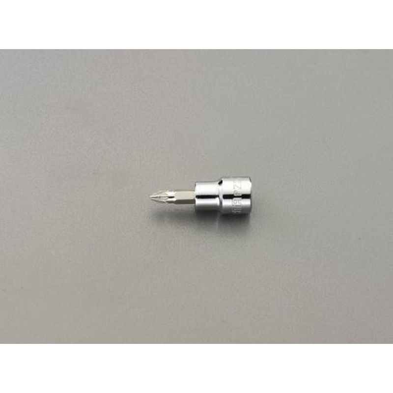 エスコ EA687BM-12 3/8”DRx#2［Pozidriv]ビットソケット 1個（ご注文単位1個）【直送品】