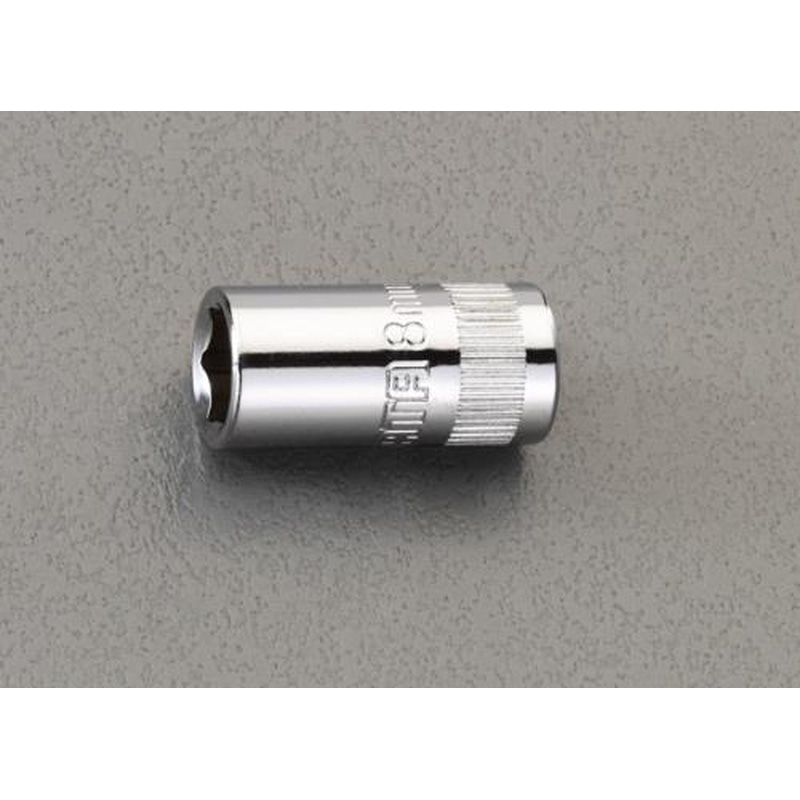 エスコ EA687AS-10 1/4”DRx10mmソケット 1個（ご注文単位1個）【直送品】