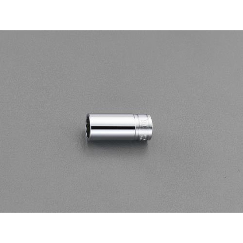 エスコ EA618PP-8 3/8”DRx8mmセミディープソケット(12角) 1個（ご注文単位1個）【直送品】