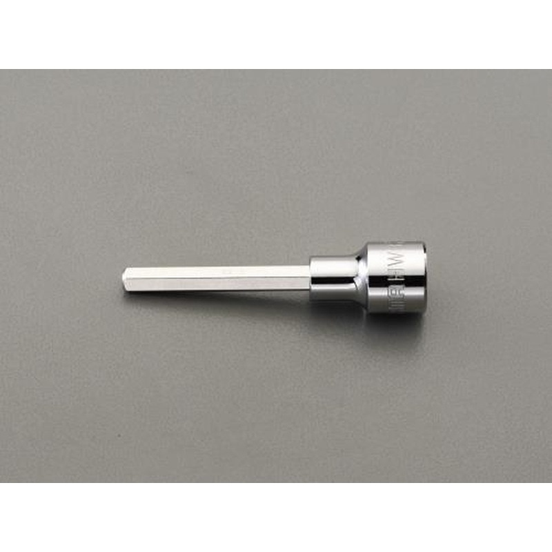 エスコ EA687cm-205 1/2”DRx5x100mm［INHEX]ビットソケット 1個（ご注文単位1個）【直送品】