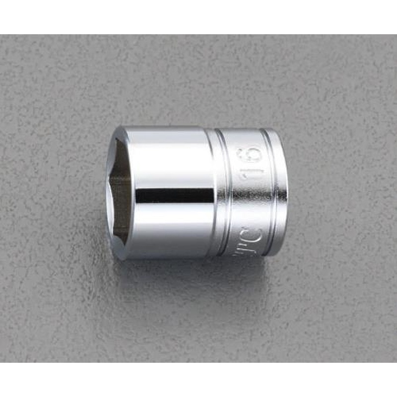 エスコ EA618PK-8 3/8”DRx8mmソケット(六角) 1個（ご注文単位1個）【直送品】