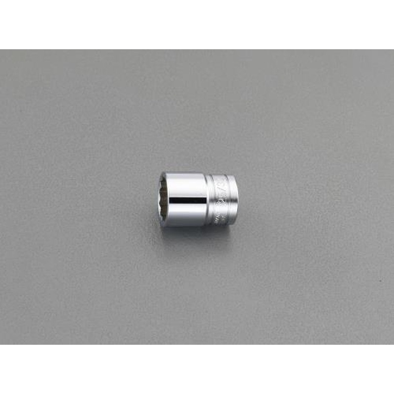 エスコ EA618RL-103 1/2”DRx1/2”ソケット(十二角) 1個(ご注文単位1個)【直送品】