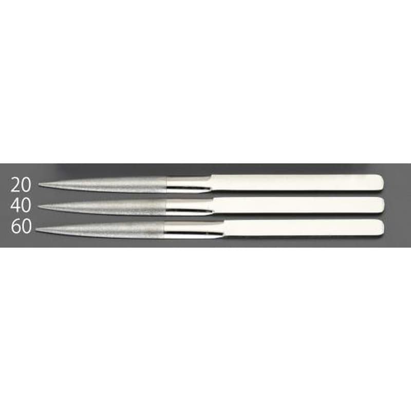 エスコ EA826SG-20 215mm/#200ダイヤモンドやすり(半丸) 1個(ご注文単位1個)【直送品】