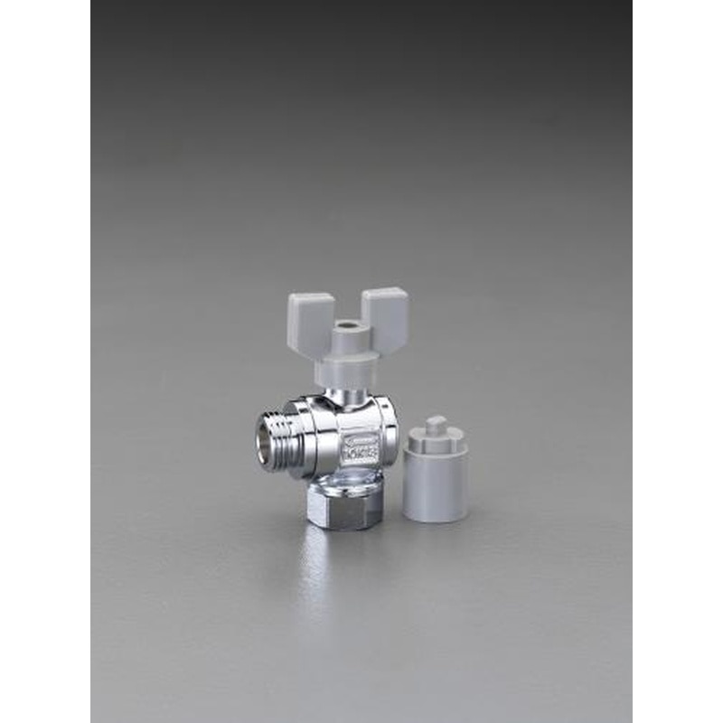エスコ EA425AC-720 G3/4”xG3/4”L型ボールバルブ(片ナット付) 1個（ご注文単位1個）【直送品】