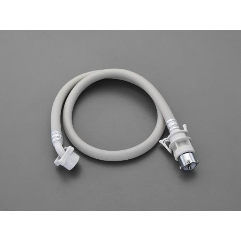 エスコ EA468CJ-21 1.0m洗濯機用ホース(ストッパー付) 1個(ご注文単位1個)【直送品】