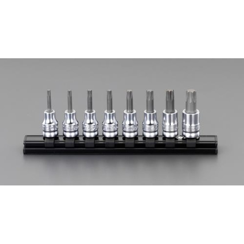 エスコ EA619BN 3/8”DR/T20-T55/50mm［TORX]ビットソケット(Z-EAL 1個（ご注文単位1個）【直送品】