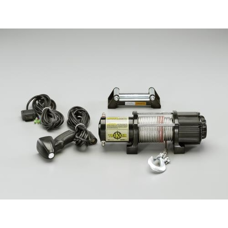 エスコ EA840DK-3 DC12V/1814kg電動ウィンチ(直流) 1個(ご注文単位1個)【直送品】