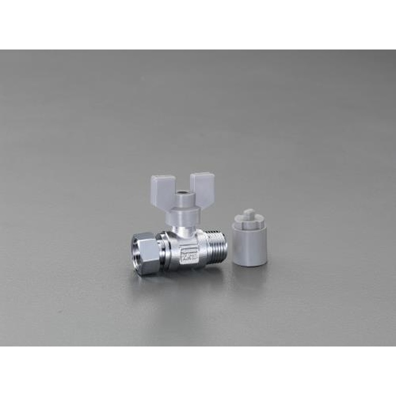 エスコ EA425AC-513 R1/2”xG1/2”ボールバルブ(片ナット付) 1個（ご注文単位1個）【直送品】