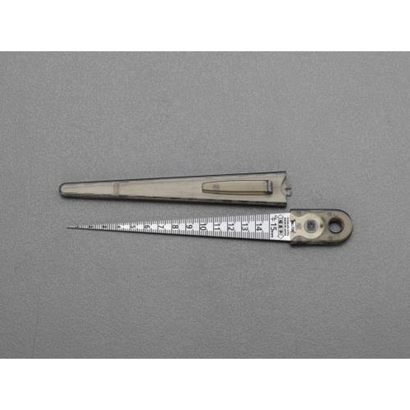 エスコ EA725SG-315 1-15mmテーパーゲージ 1個(ご注文単位1個)【直送品】
