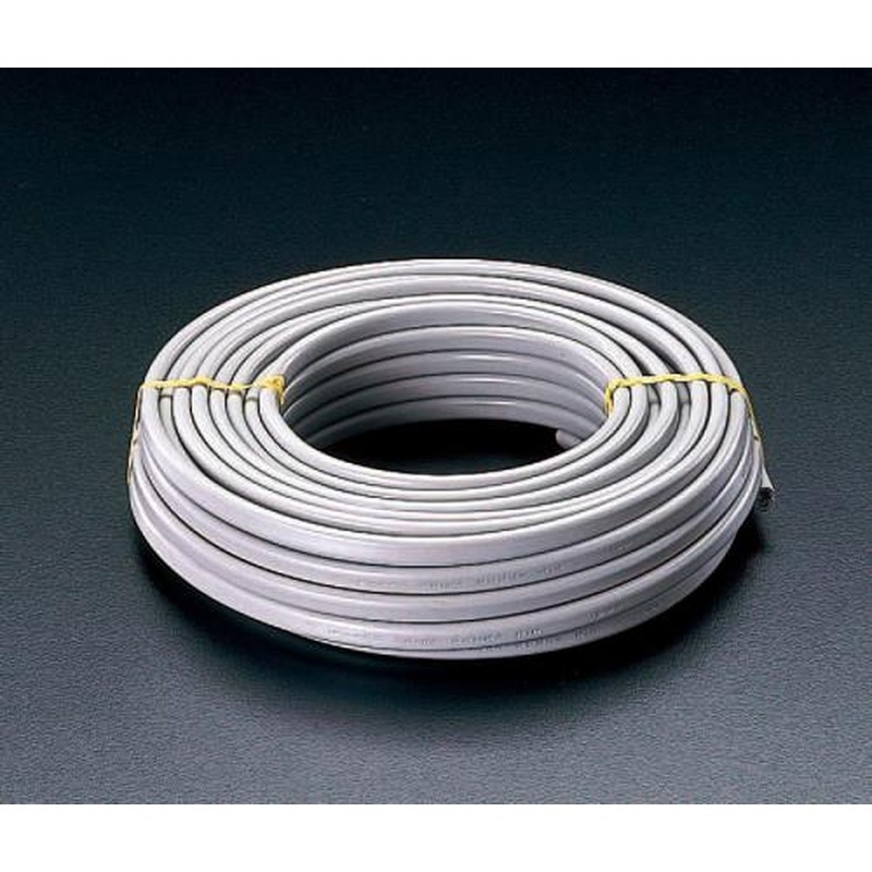 エスコ EA940AV-4 1.6mmx2心/600V18AVAケーブル(100mグレー) 1個（ご注文単位1個）【直送品】
