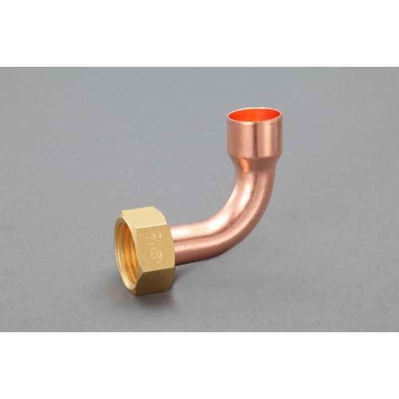 エスコ EA432RB-44 G1/2”x15.88mm銅管アダプター(90゜) 1個（ご注文単位1個）【直送品】