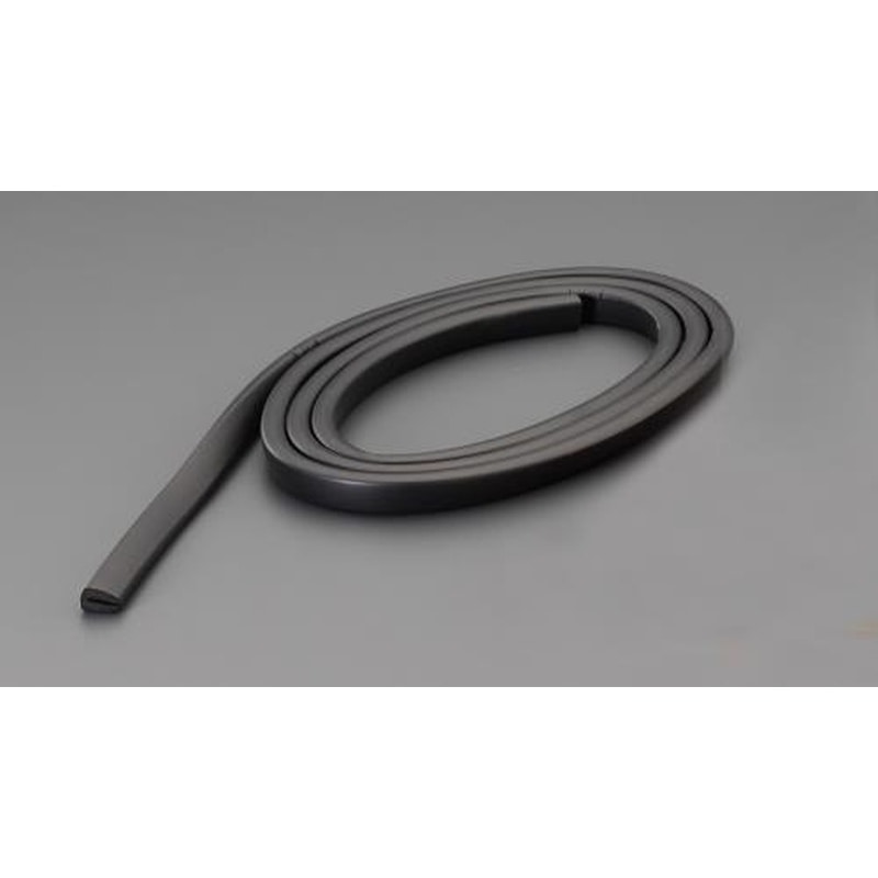 エスコ EA983FE-51B 9x11mm/2mクッションガード(挟み込型)黒 1個（ご注文単位1個）【直送品】