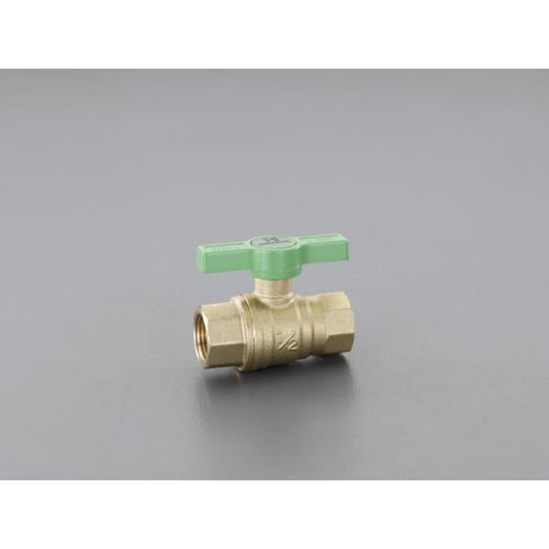 エスコ EA470GB-2 Rc1/4”ボールバルブ(真鍮製) 1個（ご注文単位1個）【直送品】