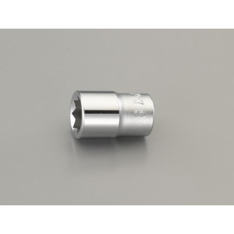 エスコ EA618AL-10 1/4”DRx10mmソケット(二重4角) 1個（ご注文単位1個）【直送品】