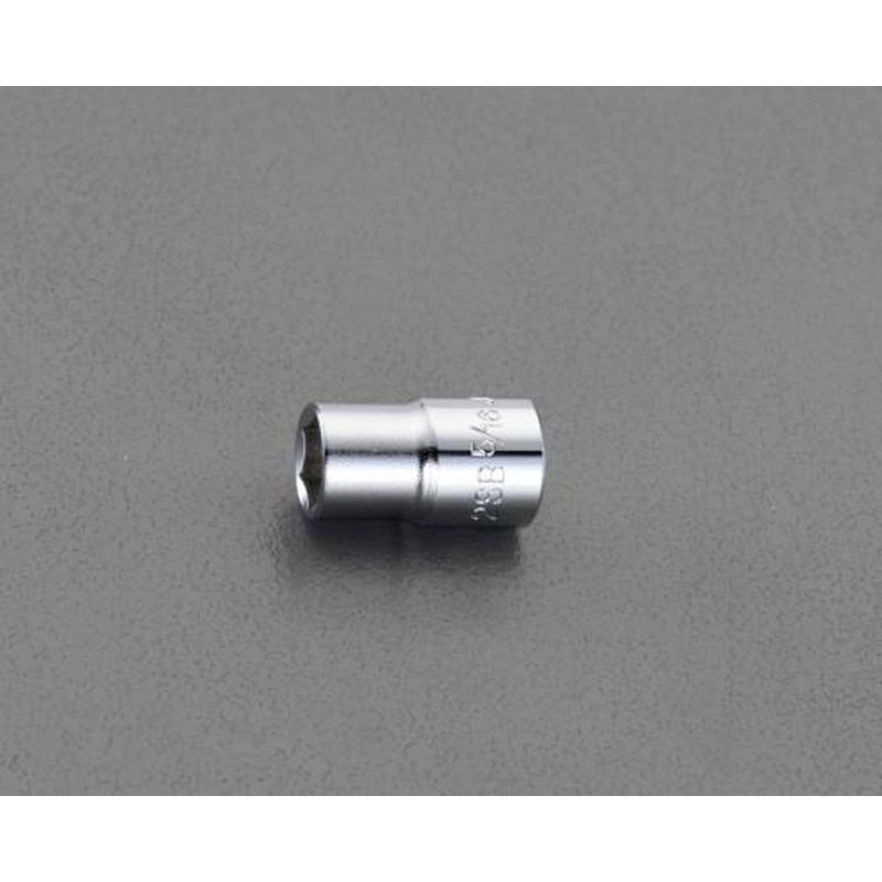 エスコ EA618HK-112 1/4”DRx9/16”ソケット 1個(ご注文単位1個)【直送品】