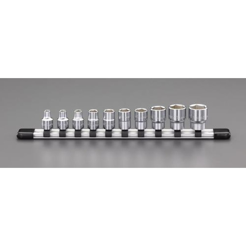 エスコ EA618JK-2 3/8”DRソケットセット 1個(ご注文単位1個)【直送品】