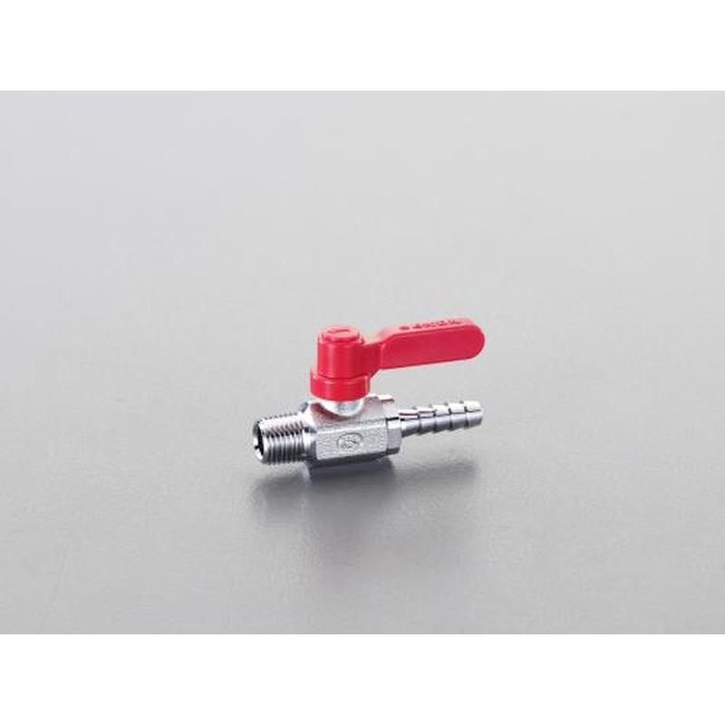 エスコ EA425AG-32 R1/4”x8.0mmミニボールバルブ(ロングハンドル) 1個(ご注文単位1個)【直送品】
