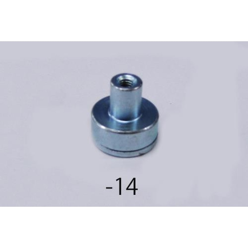 エスコ EA781EE-14 φ13.0x4.5mm/M3x0.5/60N強力マグネット 1個（ご注文単位1個）【直送品】