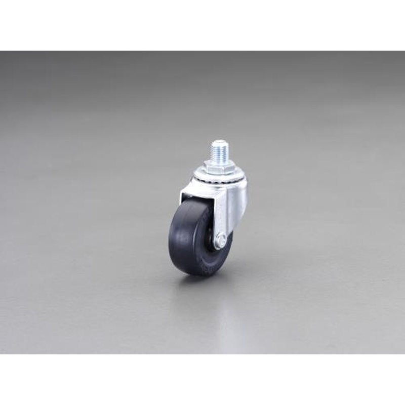 エスコ EA986PT-123 65mmキャスター(自在金具・ねじ式) 1個（ご注文単位1個）【直送品】