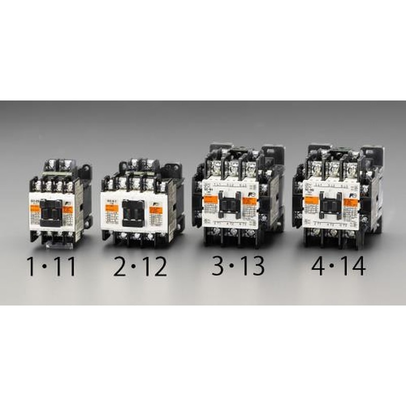 エスコ EA940NB-3 100V/200V・5.5kw電磁接触器(標準形) 1個(ご注文単位1個)【直送品】