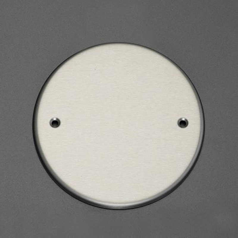 エスコ EA940CE-265 メタル製カバープレート(丸型/120mm) 1個（ご注文単位1個）【直送品】