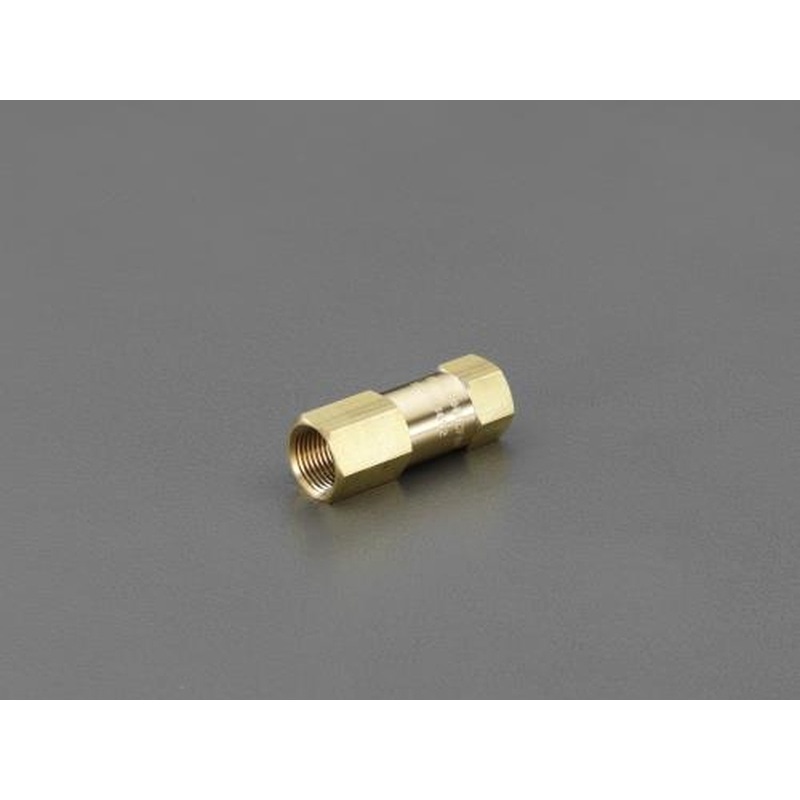 エスコ EA153EE-26 Rc3/4”ラインチェックバルブ(高圧用) 1個(ご注文単位1個)【直送品】