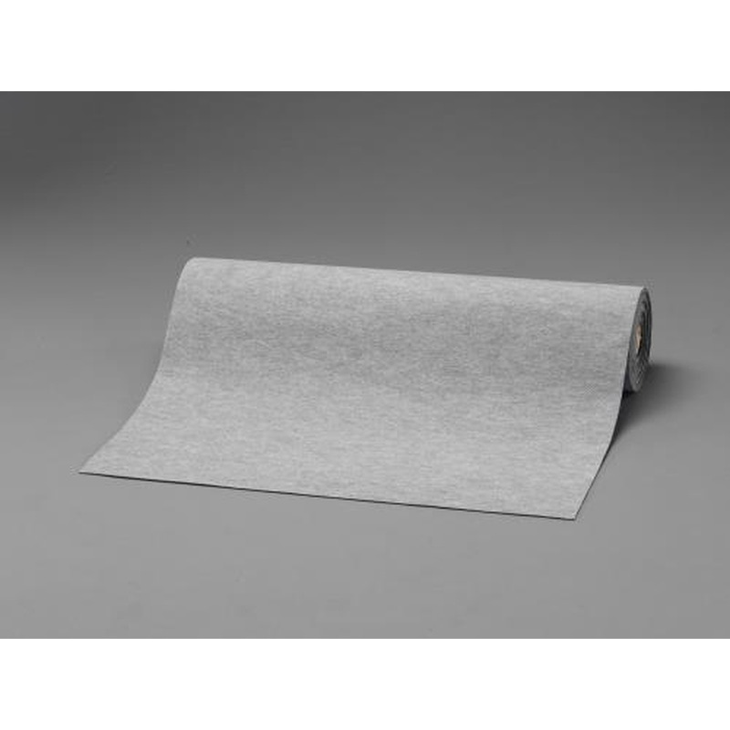 エスコ EA997RL-11 910mmx10mオイルクリーンマット(グレー) 1個(ご注文単位1個)【直送品】