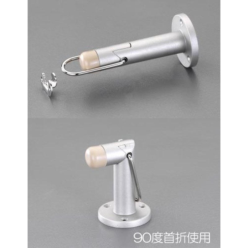 エスコ EA951LF-18 91.8mm戸当り(床・壁兼用) 1個(ご注文単位1個)【直送品】