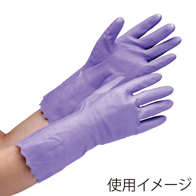 ミドリ安全 塩化ビニール手袋 厚手 ベルテ112W S 10双入 4049011210 1束（ご注文単位1束）【直送品】
