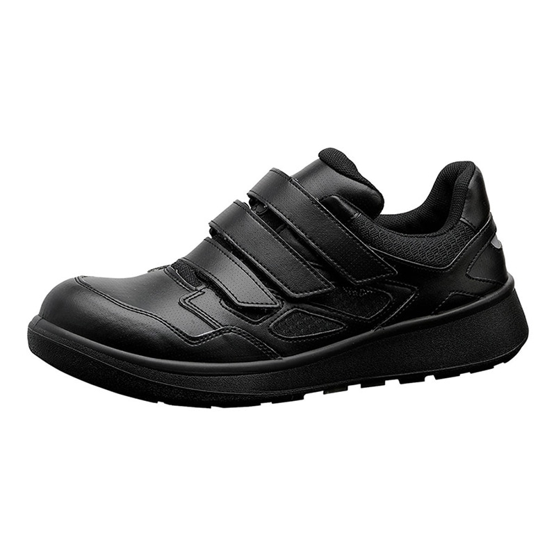 ミドリ安全 G4セフティスニーカー プロ バンドタイプ G4695ブラック 25.5cm 12040191 1組（ご注文単位1組）【直送品】