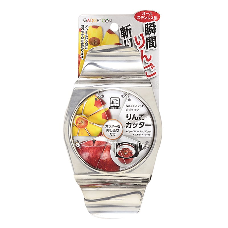 パール金属 ガジェコン りんごカッター CC-1234 1個(ご注文単位6個)【直送品】