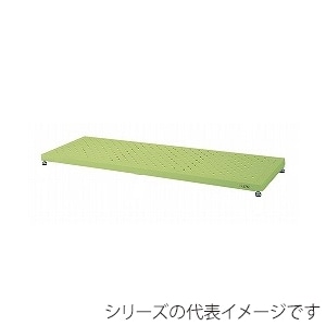 サカエ 足踏台 低床用 グリーン JA-0960LN 1台(ご注文単位1台)【直送品】