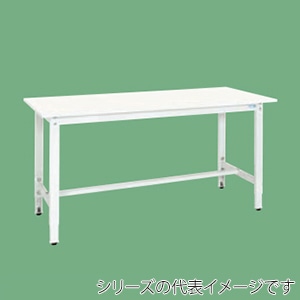 サカエ 軽量高さ調整作業台 TKK8タイプ スタンダード パールホワイト TKK8-187VPW 1台(ご注文単位1台)【直送品】