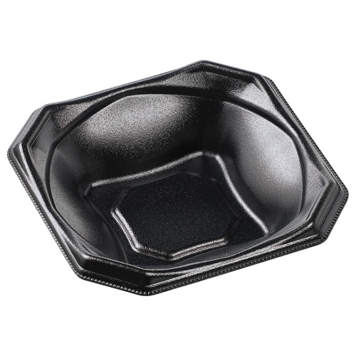 エフピコ 丼容器 MFPかぐら丼 本体 15-15 黒 50枚/袋(ご注文単位24袋)【直送品】