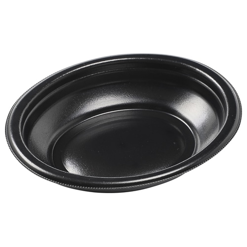 エフピコ 軽食容器 MFPデリプレ 本体 20-16 黒 25枚/袋(ご注文単位18袋)【直送品】