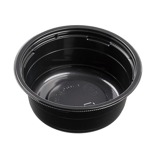 エフピコ 麺セット容器 SB 内装カップ MSD-丸100(40)MC 黒 50枚/袋(ご注文単位24袋)【直送品】