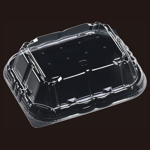 エフピコ 惣菜容器　ホットキッチン　嵌合蓋　穴あり T-ホットキッチン09  50枚/袋（ご注文単位50袋）【直送品】