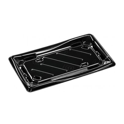 エフピコ 寿司容器 本体 彩風2-5 エコ黒 50枚/袋(ご注文単位16袋)【直送品】