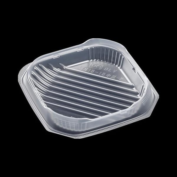 エフピコ 丼容器 DLV角丼 中皿-2 16-16 PPNT 50枚/袋（ご注文単位12袋）【直送品】