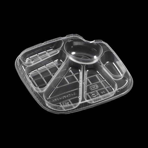 エフピコ 冷麺容器 APオルカク 中皿8 18-18 100枚/袋（ご注文単位16袋）【直送品】
