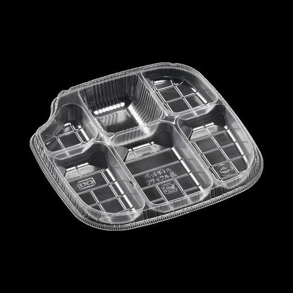 エフピコ 冷麺容器 APオルカク 中皿7 18-18 100枚/袋（ご注文単位16袋）【直送品】