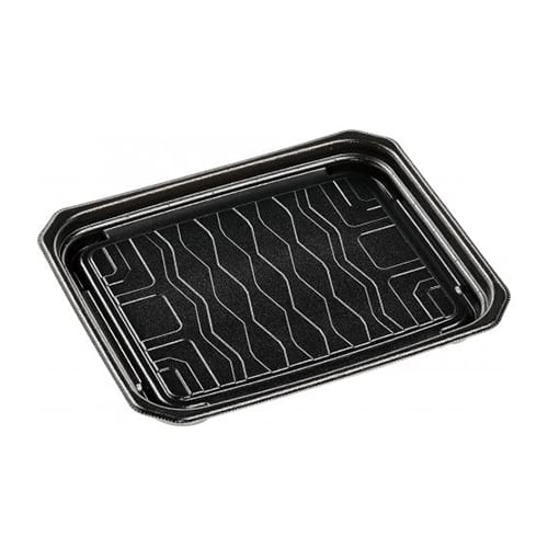 エフピコ 惣菜容器 MFPパシオ 本体 23-19 黒 50枚/袋（ご注文単位9袋）【直送品】