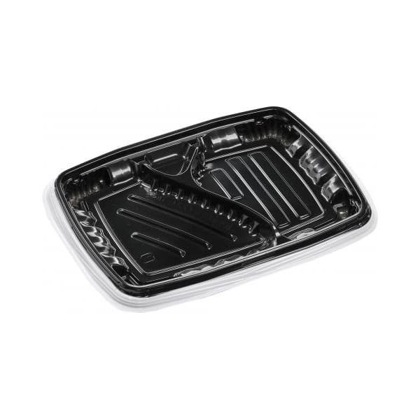 エフピコ 弁当容器 FTレイア 本体 24-18-2 白フチ 50枚/袋（ご注文単位12袋）【直送品】