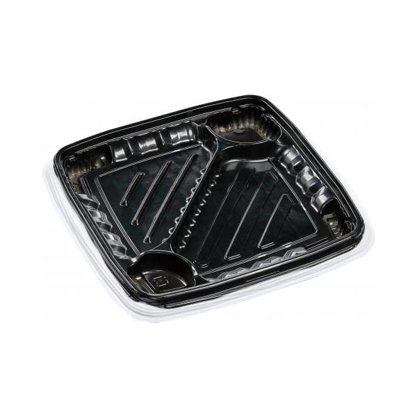 エフピコ 弁当容器 FTレイア 本体 21-21-1 白フチ 50枚/袋（ご注文単位12袋）【直送品】