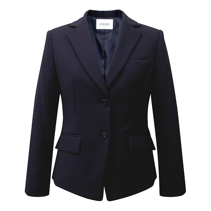 事務服　ジャケット　U2030　13 ネイビー  1枚（ご注文単位1枚）【直送品】