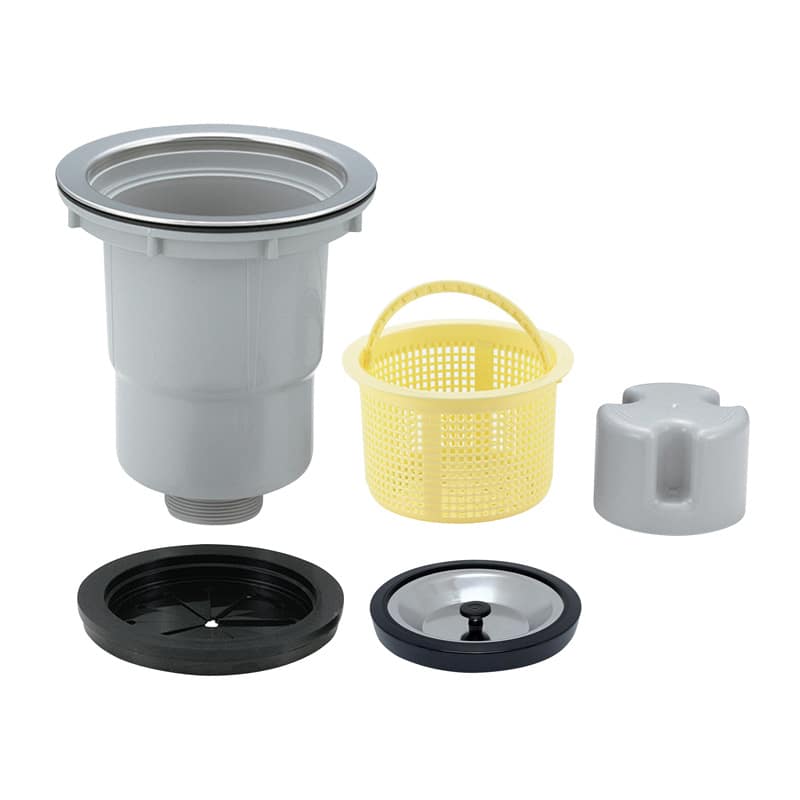 スギコ産業 樹脂製中型排水トラップ 50A AA3745-TO-282WP 1個(ご注文単位1個)【直送品】