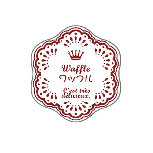 金久 POPシール ワッフル NC-511 1束(ご注文単位1束)【直送品】