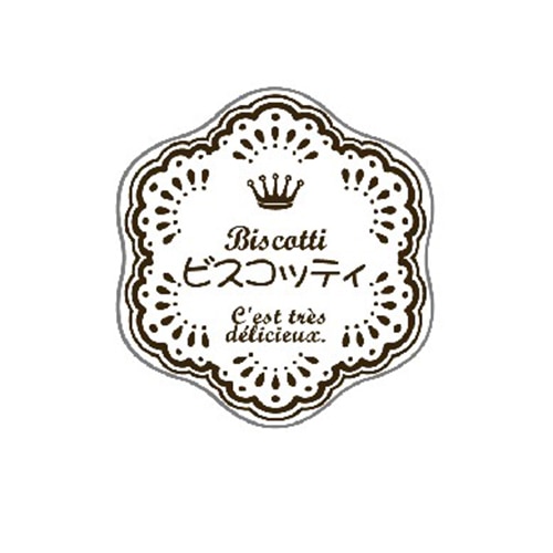 金久 POPシール ビスコッティ NC-514 1束(ご注文単位1束)【直送品】