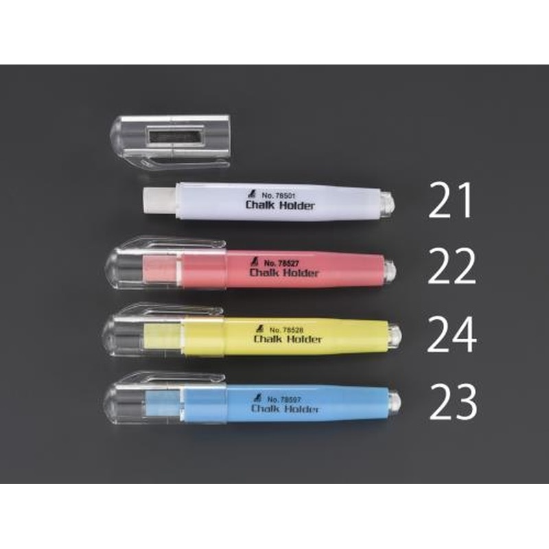 エスコ EA581E-22[赤]チョークホルダー 1個（ご注文単位1個）【直送品】