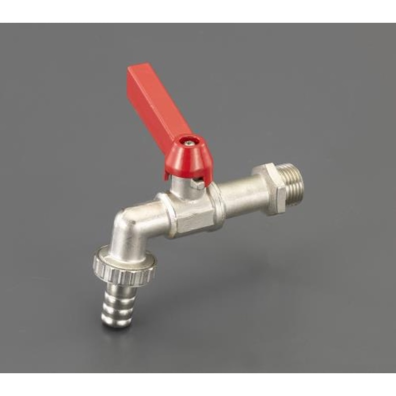 エスコ EA468RY-4 G1/2”散水栓(フルボア/13mm用) 1個（ご注文単位1個）【直送品】